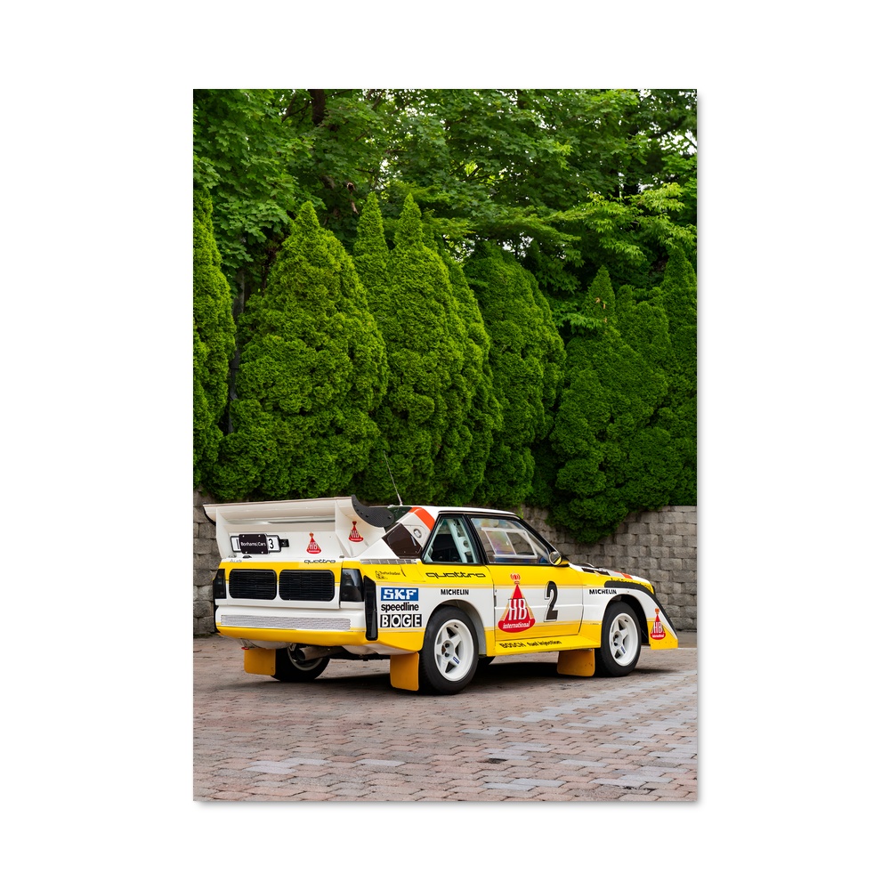 Poster Vintage Racer